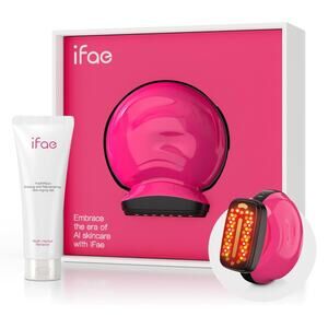 IFAE Microcurrent Facial Device Face Lift 3 in 1 Light Therapy. NWB